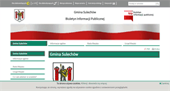Desktop Screenshot of bip.sulechow.pl