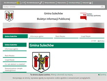 Tablet Screenshot of bip.sulechow.pl