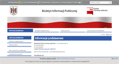 Desktop Screenshot of biblioteka.bip.sulechow.pl