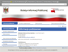 Tablet Screenshot of biblioteka.bip.sulechow.pl